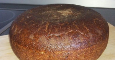 рецепт черного хлеба в мультиварке
