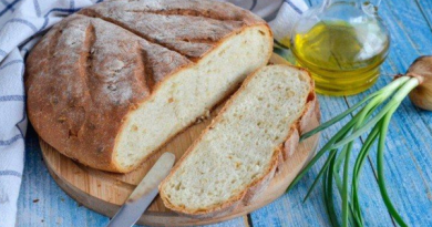 рецепт хлеба без дрожжей в духовке