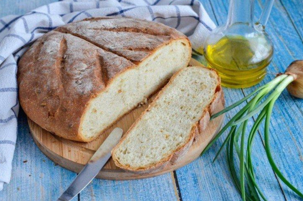 рецепт хлеба без дрожжей в духовке
