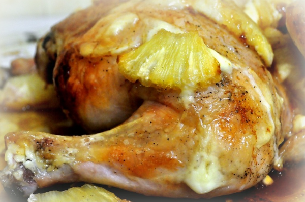 рецепт курицы с ананасами в мультиварке
